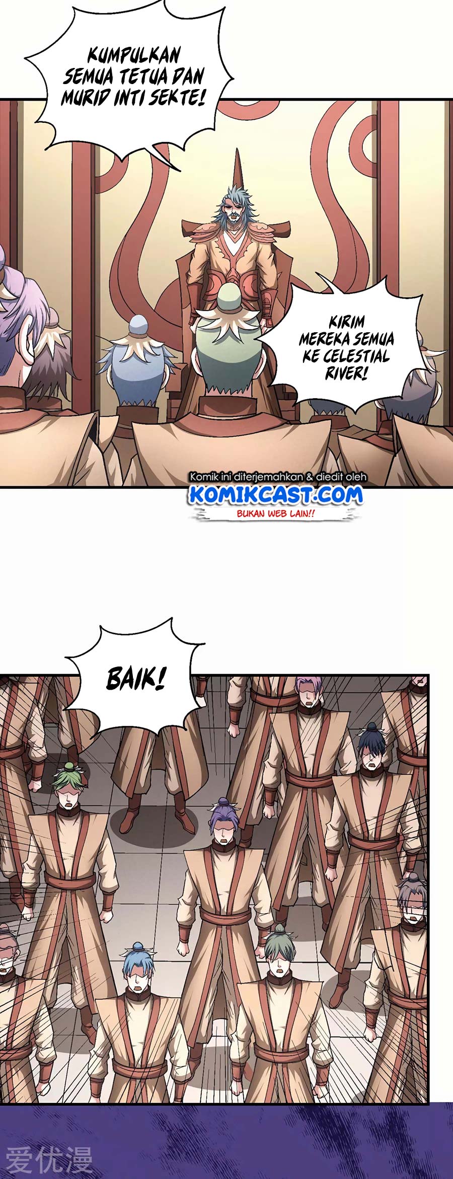 God of Martial Arts Chapter 391 Bahasa Indonesia